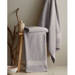 NWOT QUINCE Turkish Ultra Plush Bath Sheet (Set of 2) Grey